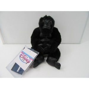 Disney Store Plush Mini Bean Bag Mighty Joe Young Ape Black 8" NWT Exclusive